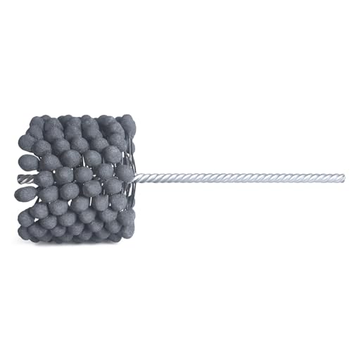 Image of Garhgi 4-1 /8 inch(105mm) Flexible Cylinder Hone Tool, 320 Grit Resilient Ball | Silicon Carbide | Stainless Steel Cast Iron | Smoothing Rebuild Automotive Motorcycle Engine Master Brake Rotor Piston Ring
