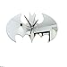 Stickers Muraux Bedom wallpaper Halloween Salon Créatif Batman Montre Décoration De La Maison Artisanat Horloge Murale Diy Horloge Murale Stickers Muraux Miroir Autocollants @ Jjha003000008