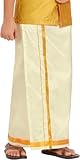 Photo Gallery prakasam cotton dhoties in seta pronta per bambini, 15 anni - 16 anni, crema, 15 ans-16 ans Photo Gallery prakasam cotton dhoties in seta pronta per bambini, 15 anni - 16 anni, crema, 15 ans-16 ans