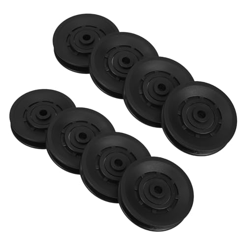 Poulies silencieuses et résistantes à l'usure lot de 8 musculation 90mm