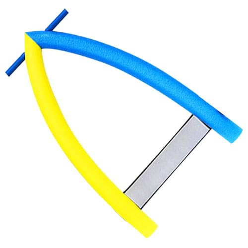 Fideos de piscina grandes, flotadores de espuma, tubo de espuma flotante en forma de palabra A, flotadores, suministros de artesanía al aire libre, varilla de flotación, juguete acuático para juegos