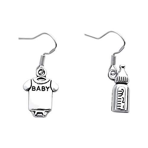 Image of CHOROY Mommy to Be Bracelet Expectant Mother Bracelet New Mom Gift Pregnancy Announcement Gift for Mother-to-be (Mommy to be earrings)
