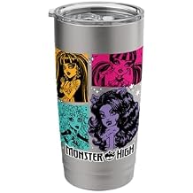 Monster High - Cleo de Nile Lagoona Draculaura Clawdeen Wolf Stainless Steel Insulated Tumbler