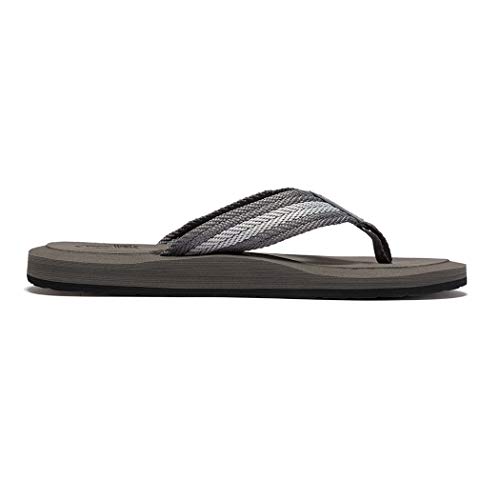 Needbo Ndb Men's Flip-Flops Classical Thongs Sandals Comfortable Slippers For Beach (11 M Us, Grey) #TOP3