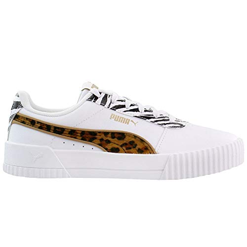 Image of Puma Carina 2.0 Synthetic Leather Lace Up Women's Sneakers