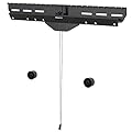 Mount-It! No Stud TV Wall Mount, Drywall Studless Tilting TV Hanger, for Most 40-80 Inch TVs up to 110 lbs, No Drill tv Mount, No Damage, Easy Install, Low Profile, Up to VESA 600x400
