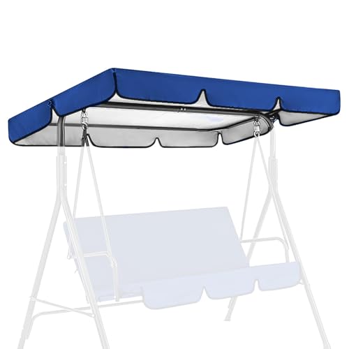 SUNOYA 3-Seater Hollywood Swing with Canopy