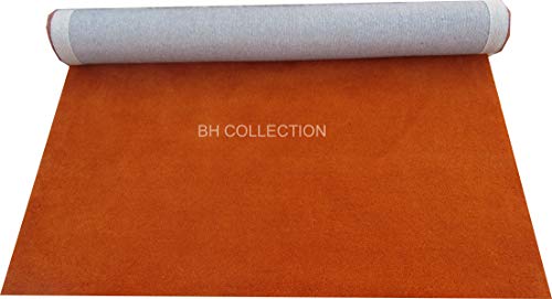 Image of Classical Look Plain Handmade Carpet with Super Soft & Pure Woolen Carpet for Your BEDROOMS & Living Room with 1 INCH Pile Height 10 X 15 FEET (300x450 cm)