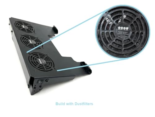 Image of Fourdot Coolings Industrial High Speed Laptop Cooling Pad (15.6inch Dodger-M)