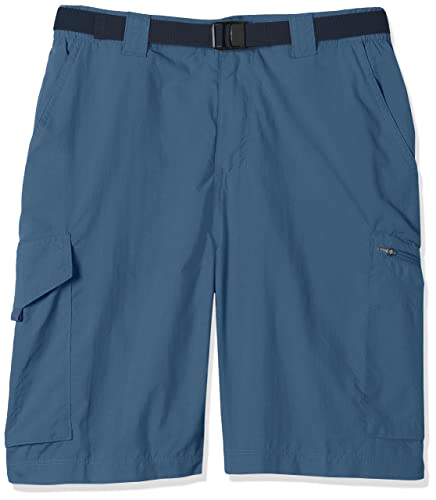 Image of Columbia Men's Regular Fit Shorts (AM4723 Cypress Heather Camo Print 40)