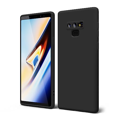 Coque Note 9 silicone mignonne pour femme style quotidien noir