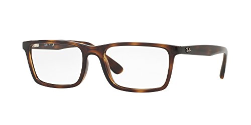 Image of Ray-Ban Men Clear Lens Square Frames - 0RX7091I
