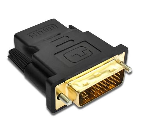 DVI-I Adapter 24+5 Pin Stecker auf HDMI Buchse Konverter DVI-I 1080P