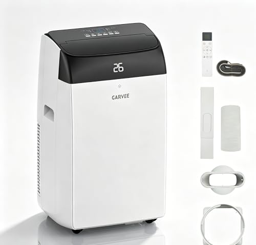 Climatiseur mobile 12000 BTU 3-en-1 avec kit fenêtre inclus pour pièce de 51m²