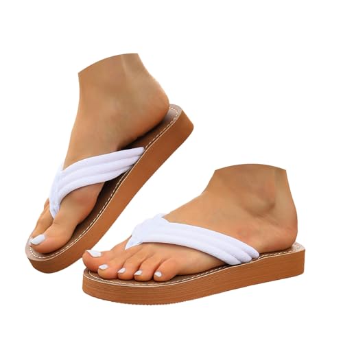 Genérico sandalias de dedoChanclas Mujer Verano Sandalias Fascitis Plantar Flip Flops Dedo Chancletas Comodas Zapatillas Ergonomicas Sandals Playa Slides Planas Chinelos Zapatos Cholas Calzado