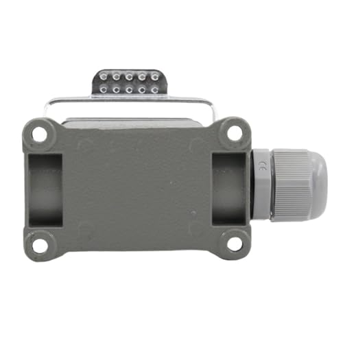 Connecteur robuste HDC-HE-06 à 6 broches pour industrie et aéronautique 500V 16A
