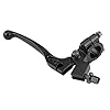 Qiilu Moto Levier d’Embrayage, 22mm 7 / 8in Levier d’embrayage pliant de guidon avec perche pour 50CC – 125CC Dirt Pit Bike