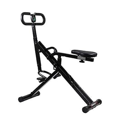 IRIS Fitness Horse Riding Home Exercise Ab Machine with Monitor - Black