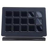 ストリーミング用の15ダイナミックLCDキーボードゲームライブ放送用の代替コマンドセンタービデオ編集プログラム可能なマクロゲームキーボード