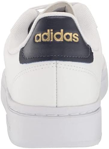 adidas Men's Grand Court Alpha Tennis Shoe, White/White/Shadow Navy, 12.5 | Image 2