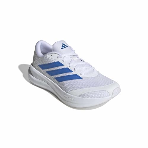adidas Men's Run Falcon 6, White/Bright Royal/Grey, 8 - image 5