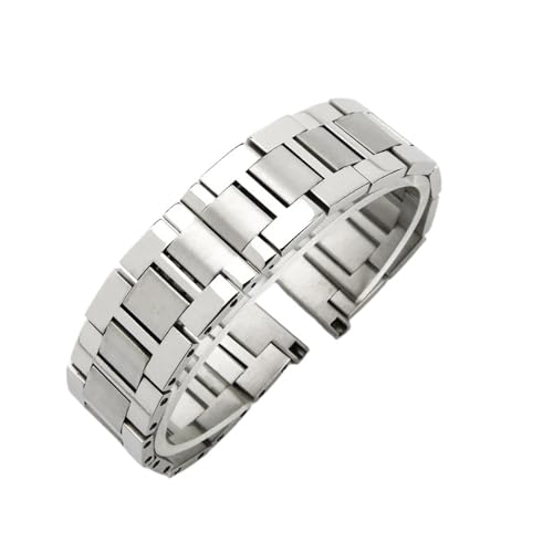 Bracelet montre acier 316L Cartier Solo | Éléments massifs haut de gamme