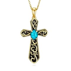 Genuine Gold Turquoise Necklace