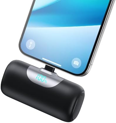 Mini Portable Charger for iPhone,Upgraded 22.5W PD Fast Charging ...