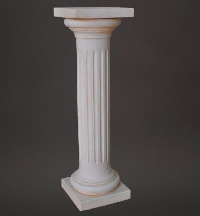 Steinguss Säule Gartendeko Dekofigur Gartenskulptur aus Betonwerkstein