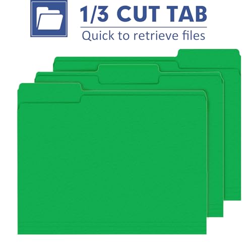 Dossiers colorés vert lettre PANDRI pour classer vos documents - 3