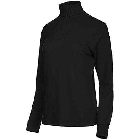 Brandsseller Damen Ski Shirt Baumwolle Rollkragen Cover