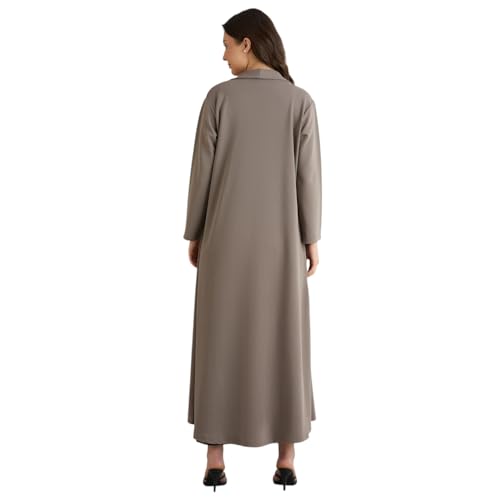 Image of Smarty Pants women's cotton open front trench jacket.