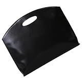 TEHAUX PU Leather Briefcase Large Capacity Handbag Business Bag for Men and Women Comfortable Handle Fashion Attache Case Suitable for Work Travel Shopping