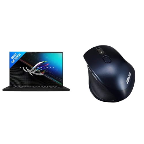 Image of ASUS Rog Zephyrus G16, 16 inch inch (40.64 Cms) Fhd+ 165Hz, Intel Core I7-12700H 12Th Gen, RTX 4050 6Gb Graphics, (16Gb Ram /1Tb Ssd), Gu603Zu-N3023Ws Mw203 Mouse (Blue) - Windows