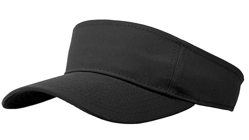 Image of 3 Pcs Sun Visor for Women Men Outdoor Sport Golf Tennis Softball, Adjustable Visors Hats