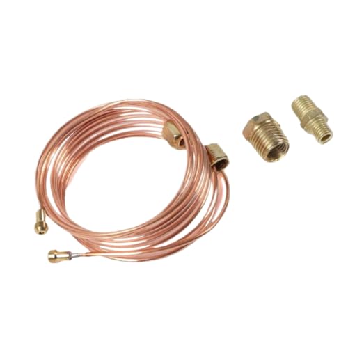 Kit tubes jauge pression huile AG96 ligne cuivre 72 pouces pour tableau de bord auto