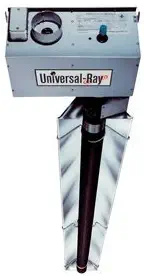 RH-75-20-N Single Stage Natural Gas 75,000 BTU 20' Long Radiant Tube Heater