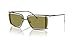 Diesel DL1002 Sunglasses, Shiny Antique Copper/Green, 57 mm