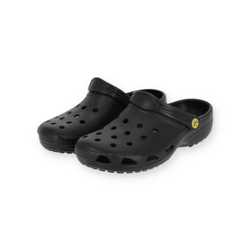Borussia Dortmund BVB Clogs schwarz, Gartenschuhe Logo Klassisch,...