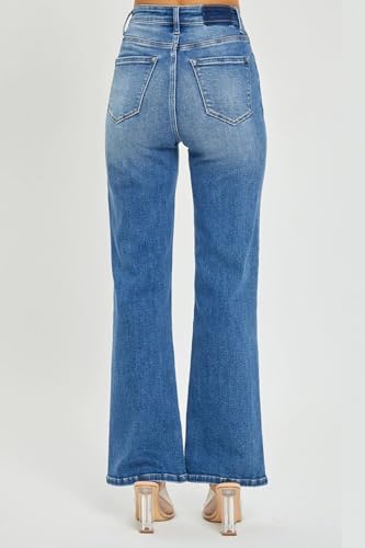 SALT TREE Risen Jeans - High Rise Relaxed Straight Jeans - RDP52922
