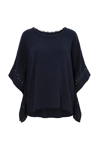 Blouse en mousseline oversize pour masquer les bras amples - 3