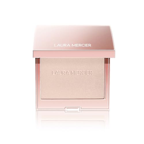 Laura Mercier RoseGlow Highlighting Powder, Rosy Neutral Highlighter Makeup, Buildable