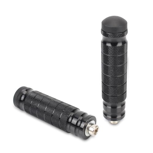 Pédales de moto antidérapantes avec filetage universel CNC pour passager
