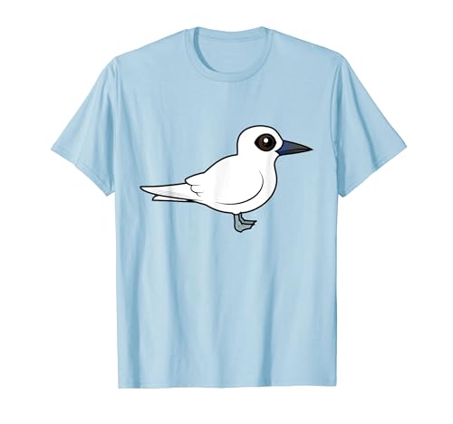 Cute Cartoon White Tern Birdorable Bird Seabird T-Shirt