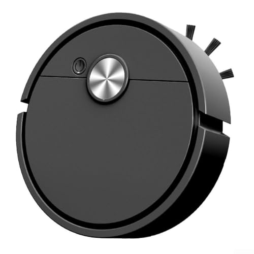 Robot aspirapolvere intelligente 3 in 1 per rimuovere efficacemente polvere, sporco e peli di animali domestici dai pavimenti (nero)