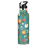 Facile à transporter et à utiliser : conçue avec une large poignée, notre bouteille d'eau isotherme est confortable à transporter avec seulement deux doigts. Le design compact tient dans les sacs d'école et les porte-gobelets, ce qui le rend pratique pour les voyages.