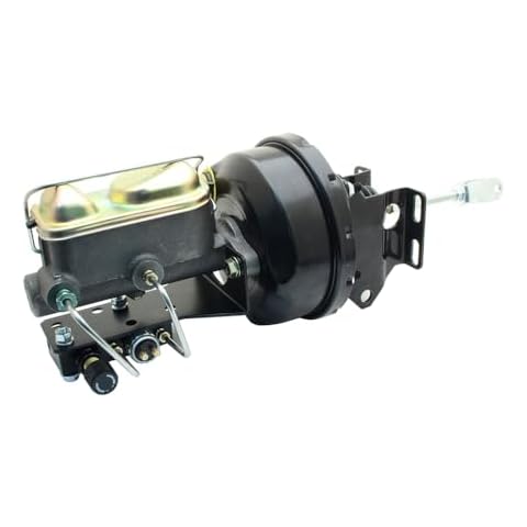 Forlevlaep Truck 7"Single Power Booster Brake Conversion Kit & Valve for 1957-1977 Ford F-100 Cover