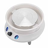 Rueda de Cerámica, Colores Brillantes, Herramienta Eléctrica de Bricolaje para Arcilla, Aleación Extraíble de bajo Ruido con Llave para la Enseñanza Escolar para Actividades entre Padres E(#2)