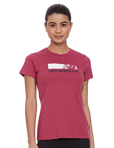 Image of new balance Women Short Sleeve Top
