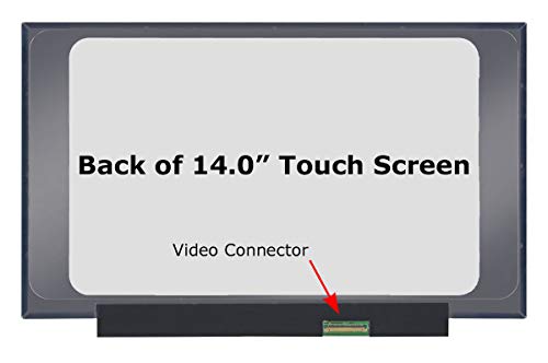Image of SCREENARAMA New Screen Replacement for B140XTK02.0 HW1A, OnCell Touch, HD 1366x768, Glossy, LCD LED Display with Tools